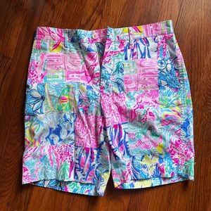 Lilly Pulitzer mens shorts EUC